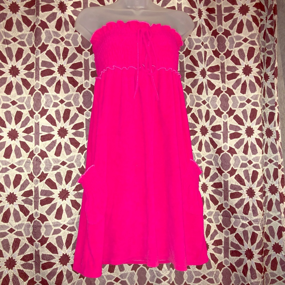 Shower outlet dress strapless